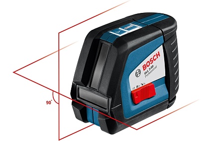 Лазерный нивелир Bosch GLL 2-50 + держатель BM1+ лазерный приемник LR2 Bosch 0.601.063.103