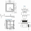 Поддон для душа WasserKRAFT Amper 29T02 80x80