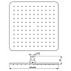 Верхний душ Ideal Standard IdealRain Cube L1 B0025AA