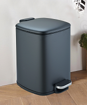 Ведро WeltWasser WW BERG BL 6L черный матовый 10000013397