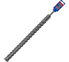 Бур по бетону Tsunami PROFESSIONAL Cross 32х450/400 мм, SDS-plus T10610300032450