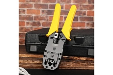 Обжимные клещи (кримпер) Deli DL2468c 8p(RJ-45), 6p(RJ-14 и RJ-12), 4p(RJ-9) 200 мм 134968