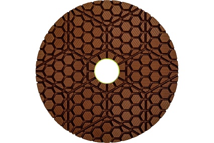 Гибкий полировальный круг 100d-3.0t-step1 hybrid (wet,dry) Elsilber EL-R0101S1