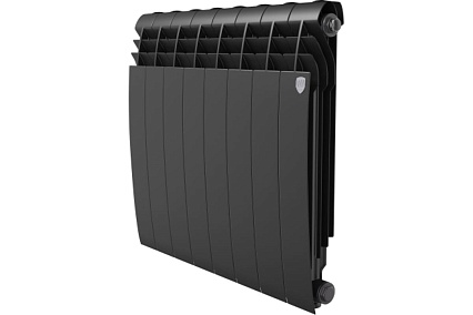 Радиатор Royal Thermo Biliner Alum 500 Noir Sable 8 секций НС-1250270