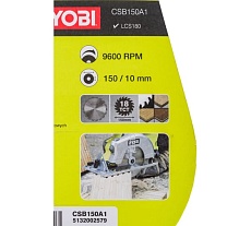 Пильный диск для LCS180/RWSL1801M (150х10х1.5 мм; 18 зубьев) Ryobi CSB150A1 5132002579