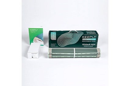 Комплект тёплого пола KEEPLY 140 Вт/м, Basic, 3,5 м.кв, 490Вт KPL005506
