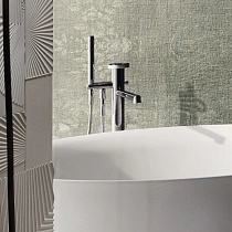 Напольный смеситель Gessi Anello 63328.031 внешняя часть, хром