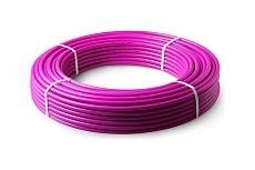 Пятислойная труба PRO AQUA PE-RT SDR 7,4 Фиолетовая 16x2,2 100м PERT5S7416100