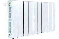 Радиатор Rifar SUPReMO 350x10 секций, нижнее подключение левое (VL) RIFAR S350-10 VL