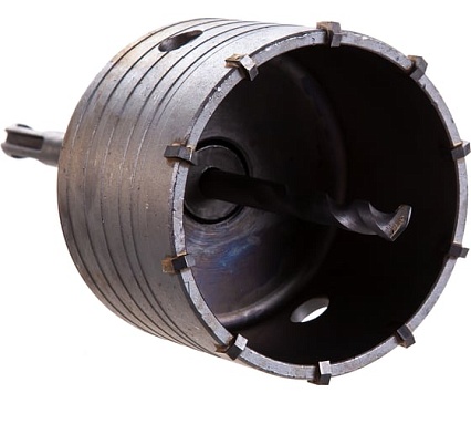 Коронка по бетону МАСТЕР с державкой (80 мм; М22; SDS-Plus) Зубр 29211-80