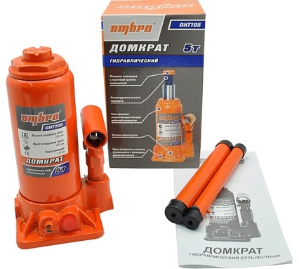 Гидравлический домкрат Ombra OHT105 5 т., 200-405 мм 55411