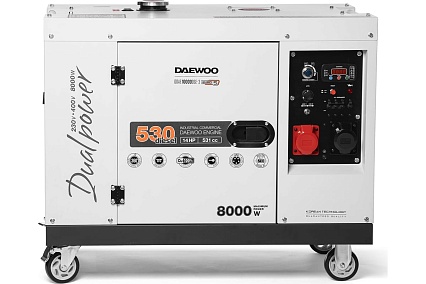 Дизельный генератор с функцией Dual Power Daewoo DDAE 10000DSE-3