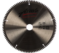 Диск пильный по дереву (255х30 мм; 100T) профи АТАКА 8079180