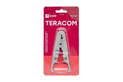 Инструмент для снятия изоляции и оболочки с UTP кабелей EKF TERACOM TRC-S11
