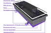 Встраиваемый внутрипольный конвектор Techno Power KVZ 150-65-900 RH04000607