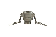 Нержавеющий камлок TITAN LOCK тип B розетка, наруж. резьба BSP 1 1/2&quot;, AISI316 TL150BSS316