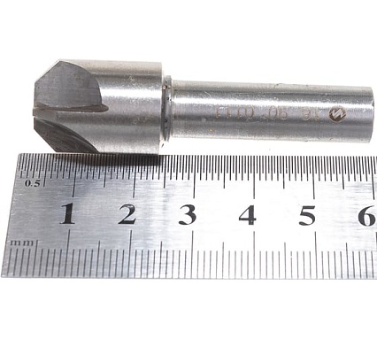 Зенковка коническая (16x20x56 мм, 90 град, хв 10 мм, Р6М5, тип 6) Гост 14953-80 ИНСТУЛС 00001236396