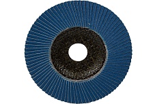 Круг лепестковый торцевой, угловой, цирконат 65% 125х22.2 мм, P-120 ABRAFORM AF-FLAP-CN-125-P120-ZR65