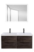Мебель для ванной BelBagno Marino 120 см, высота 55 см Rovere Nature Grigio