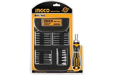 Отвертка с битами Ingco INDUSTRIAL трещоточная, 26шт HKSDB0268