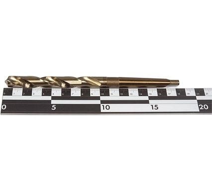 Сверло по металлу Профоснастка Эксперт 12.5 мм, КМ1, HSSE M35 Co5%, DIN 345, 118 градусов, пластиковый бокс №2476 30205476