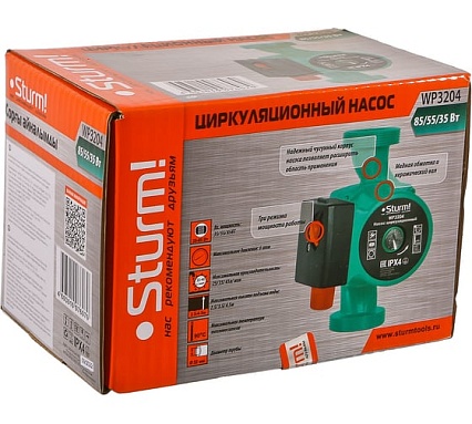 Циркуляционный насос Sturm WP3204