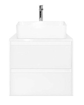 Тумба с раковиной Style Line Монако Plus 60 см осина бел/бел лакобель