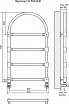 Полотенцесушитель водяной Terminus Версаль П4 500x930