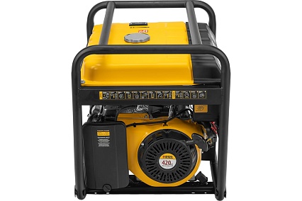 Генератор бензиновый Denzel PS 80 E-3, 6.6 кВт, 400 В, 25 л, электростартер 946954