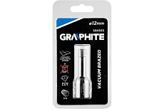 Коронка алмазная вакуумная пайка 12 мм, M14 Graphite 55H303