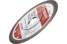 Диск алмазный ультратонкий TURBO Х-тип HOT PRESS 125x1.2x10x22.2 мм TORGWIN T925531