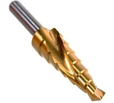 Сверло ступенчатое по металлу (7 ступеней; 6-12 мм) АТАКА 8090000