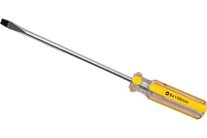 Отвертка SL 6х150мм Biber Стандарт 85576 тов-079486