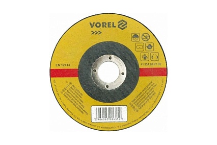 Круг отрезной по металлу (180х2.5х22 мм) Vorel 8638