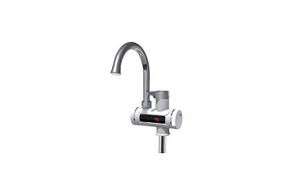 Кран-водонагреватель проточного типа UNIPUMP BEF-001 с дисплеем и жестким изливом 14380