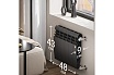 Радиатор Royal Thermo BiLiner 350 /Noir Sable VR - 6 секций НС-1196734