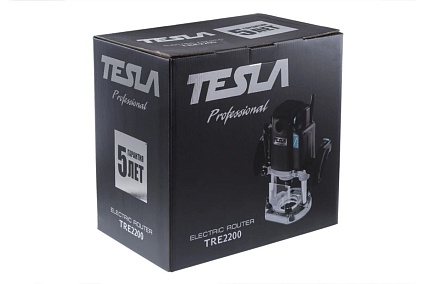 Фрезер Tesla TRE2200 2200Вт 9000-22000об/мин, 6-12мм, ход 75 мм 621404
