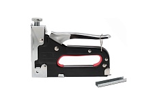 Мебельный металлический степлер HorsAY Hard 100 скоб в комплекте, тип скобы 53, 6-14мм 2117-019