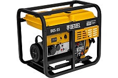 Дизельный генератор Denzel des-55, 5.5 квт, 230 в, 11 л, ручной стартер 94413