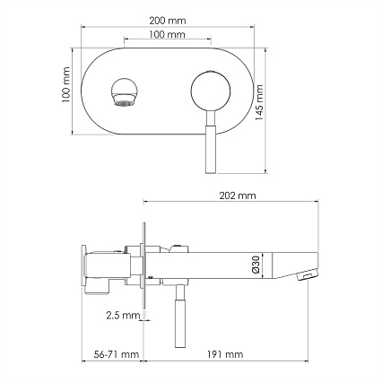 Смеситель для раковины WasserKRAFT Main 4130