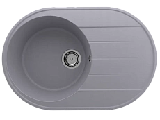 Кухонная мойка Ulgran Quartz Nora 750-05 75 см бетон