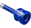 Коронка алмазная с техническим воском 10x35 мм для УШМ Vertextools 333-10-35