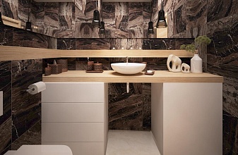 Дизайн-проект ванной комнаты 