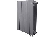 Радиатор Royal Thermo PianoForte 500 Silver Satin VDR80 - 6 секций НС-1506373