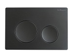 Кнопка смыва BelBagno BB-03C-NERO.M черный матовый