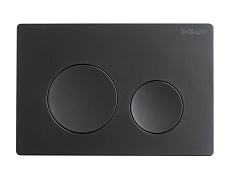 Кнопка смыва BelBagno BB-03C-NERO.M черный матовый