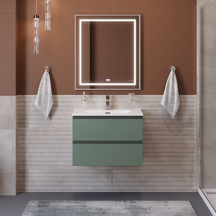 Мебель для ванной BelBagno Kraft 39-700 70 см эмаль, Еловый матовый