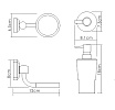 Дозатор жидкого мыла WasserKRAFT K-28199