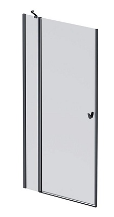 Душевая дверь Am.Pm Sunny W87G-100-1P-BT 100x190 прозрачное, черный матовый