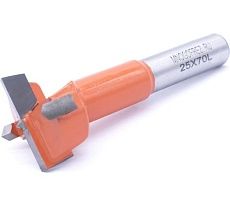 Сверло чашечное четырехзаходное по дереву FT120212L (25х70 мм; хв-к 10 мм; левое вращение) МНОГОФРЕЗ 6599